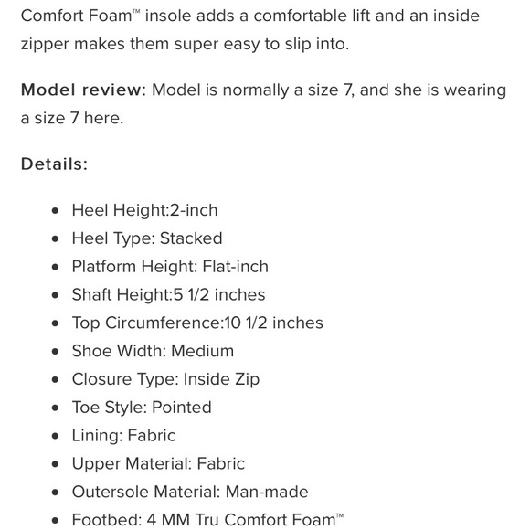 Black Journey + Crew Corduroy Booties - Picture 5 of 7